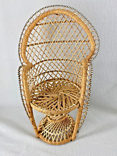 Vintage wicker peacock for sale  Aledo