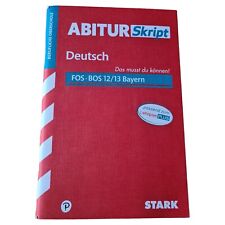 Abiturskript fos bos gebraucht kaufen  Berchtesgaden