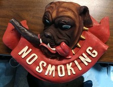 Bulldog smoking sign for sale  Bethalto