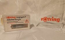 Rotring isograph zeichenkegel gebraucht kaufen  Barsbüttel