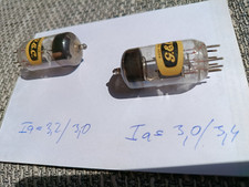 Vintage pair of ECC83 G.E.C. tubes / valves HIWATT amp, usado comprar usado  Enviando para Brazil
