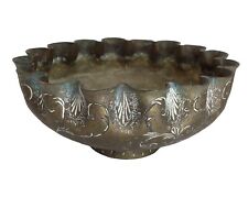 Vintage brass fluted for sale  NEWTON ABBOT