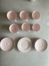 Minton pink scalloped for sale  FARNHAM