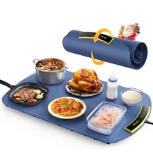 Bandeja de aquecimento elétrico COLDFILL - Tapete de aquecimento de alimentos dobrável com ajuste de 8 temperaturas..., usado comprar usado  Enviando para Brazil