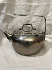 Chaleira Lagostina aço inoxidável 1901 fogão-top 8 xícaras 64 oz água/chá, usado comprar usado  Enviando para Brazil