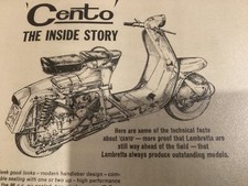 Lambretta cento 98cc for sale  BRIGHTON
