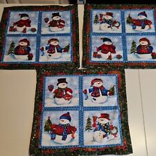 Christmas snowmen handmade for sale  CHELMSFORD
