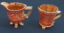 Vintage orange carnival for sale  CONSETT