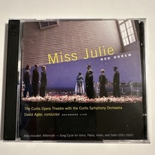 Usado, Ned Rorem - Miss Julie The Curtis Opera Theater - 2 CD comprar usado  Enviando para Brazil