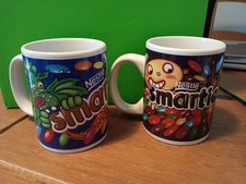 Smarties mugs vintage for sale  ARUNDEL