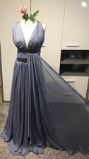 Abendkleid lang mango gebraucht kaufen  Bingen
