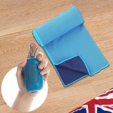 Toalha esportiva portátil toalha de resfriamento secagem rápida toalha de gelo absorvente para rosto de pescoço comprar usado  Enviando para Brazil
