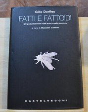 Gillo dorfles fatti usato  Sormano