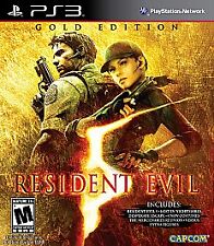 Resident Evil 5 Gold Edition (Sony PlayStation 3, 2010) PS3 Black Label +manual, usado comprar usado  Enviando para Brazil