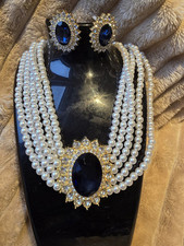 Elegant pearl rhinestones for sale  GRAVESEND