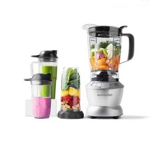 Usado, Combo de liquidificador nutribullet quente e frio 1,8L capacidade 1200Watt 3 xícaras £ tampas flip comprar usado  Enviando para Brazil