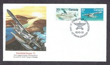 Canadá FDC - 1982 - Aviões Bush canadenses, Scott # 970a, Fleetwood, usado comprar usado  Enviando para Brazil
