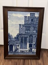 Delft tile plaque for sale  Petaluma