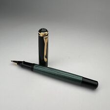 Caneta esferográfica vintage Pelikan Souveran R400 acabamento dourado verde e preto com Alemanha comprar usado  Enviando para Brazil