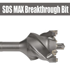 Broca SDS Max Breakthrough núcleo de alvenaria 35-80mm x 500mm martelo pedra cimento comprar usado  Enviando para Brazil