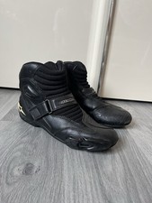 botas de motocicleta de couro Alpinestars S-MX1 tamanho 46 palmilha 30 cm EUA 11,5 comprar usado  Enviando para Brazil