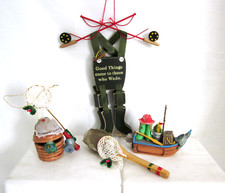 Fishing themed christmas for sale  Cave Creek