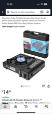 Portable camping stoves for sale  ANDOVER
