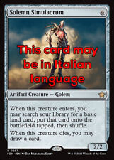 Mtg solemn simulacrum usato  Italia