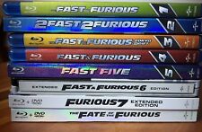 The Fast And Furious Franchise Blu-ray Collection Of 8 Movies comprar usado  Enviando para Brazil