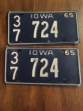 Vintage 1965 iowa for sale  Blue Earth