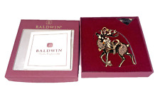 Baldwin brass reindeer for sale  Branchville