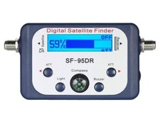 Medidor localizador de sinal de satélite AGPtek com tom de áudio bússola para Dish Directv comprar usado  Enviando para Brazil