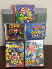 Sony PlayStation Crash Bandicoot 2 3 4 5 The Wrath of Cortex Strikes Back Warped comprar usado  Enviando para Brazil