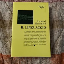 Leonard bloomfield linguaggio usato Leonard bloomfield linguaggio usato  Firenze