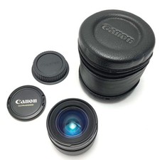Lente Canon Ef 24Mm F2.8, foco único, com estojo, levemente arranhada e manchada, usado comprar usado  Enviando para Brazil