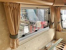 Orange caravan curtains for sale  PONTEFRACT