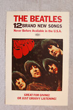 Pôster promocional dos Beatles Rubber Soul 1965--, usado comprar usado  Enviando para Brazil