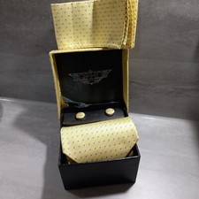 Tie cufflink set for sale  ALLOA