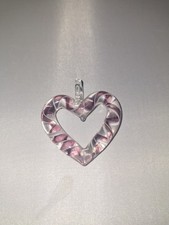 Artisan glass heart for sale  Rosamond