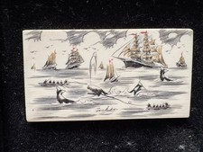 Vintage carved scrimshaw for sale  Forest Hills
