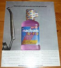 1994 PROTETOR BUCAL VINTAGE GRANDE AD MACLEANS JÚNIOR comprar usado  Enviando para Brazil