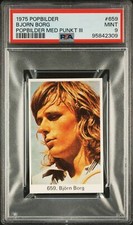 Usado, BJORN BORG 1975 Popbilder Med Point III NOVATO #659 PSA 9 POP 2, NENHUM MAIOR! comprar usado  Enviando para Brazil