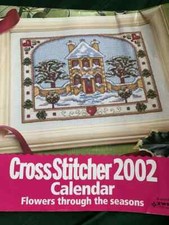 Cross stitch calendar for sale  UK