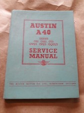 Austin a40 service for sale  LONDON