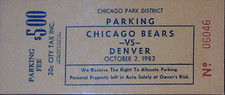 Bears broncos parking for sale  Minneapolis