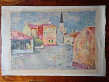 Gravure bois shungo d'occasion  Grasse