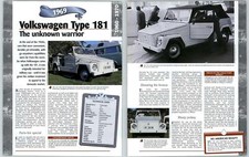 Volkswagen type 181 for sale  SLEAFORD