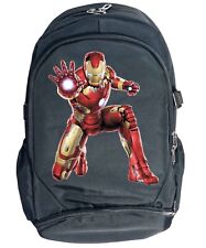 Mochila escolar IRON MAN Avengers resistente à água grande poli resistente, usado comprar usado  Enviando para Brazil