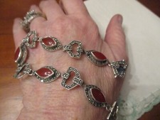 Sterling silver carnelian for sale  Honey Brook
