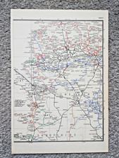 Vintage 1976 map for sale  STAFFORD